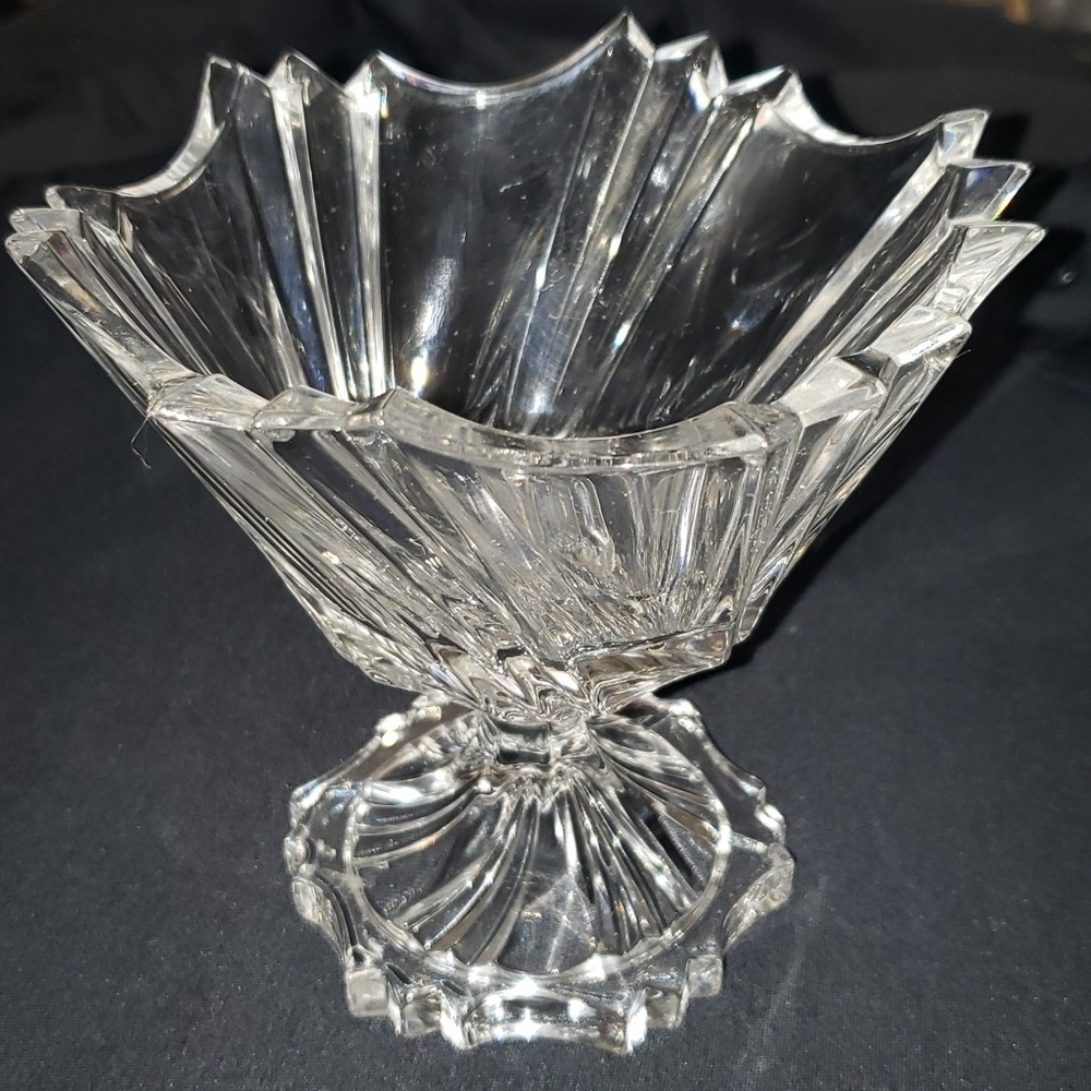 Icarus Crystal Bohemia Czech Crystal Compote